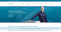 Desktop Screenshot of pro-medis.de